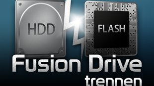 Fusion Drive rückgängig machen und trennen: How-to