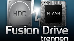 Fusion Drive rückgängig machen und trennen: How-to