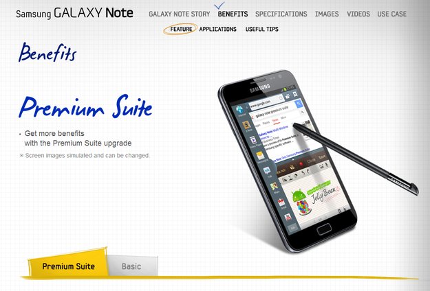 Samsung Galaxy Note - Update auf Android 4.1.2 verfügbar