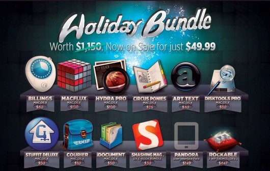Software-Bundle für Mac mit Courier, Disktools Pro, Stuffit Deluxe und 10 weiteren Programmen