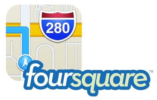 Apple Karten und Foursquare: Mögliche Kooperation
