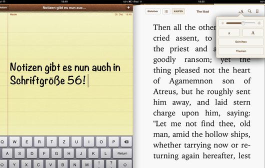 iPad mini: Texte systemweit vergrößern - How-to