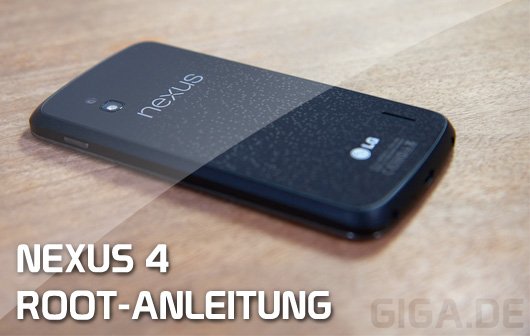 Nexus 4 Root Anleitung (Video)