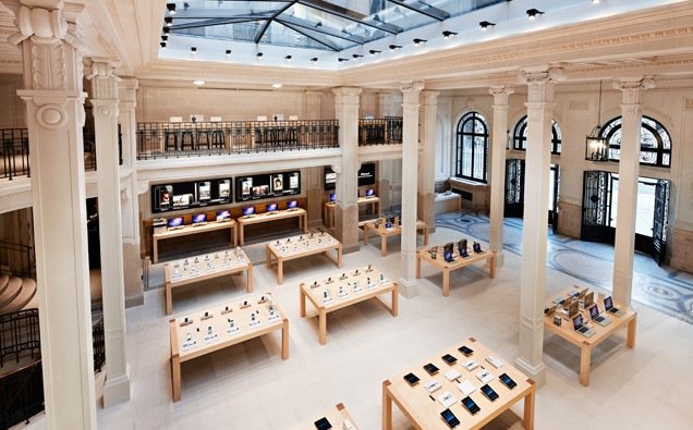 Bewaffneter Raubüberfall auf Apple Store in Paris