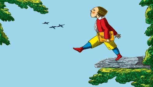 Hans Guck-in-die-Luft oder: Die Frau, die beim SMSen ins Wasser fiel