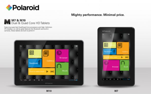 CES 2013: Polaroid stellt Konkurrenz für die Nexus-Tablets vor