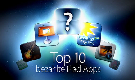 Top iPad-Apps: Die 10 meistgeladenen Anwendungen