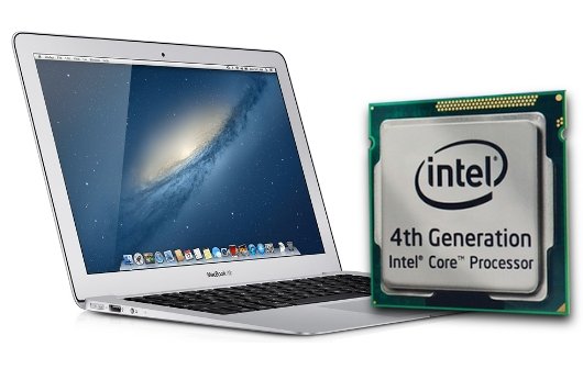 MacBook Air und Pro 2013: Intel Haswell - 13 Stunden Laufzeit möglich