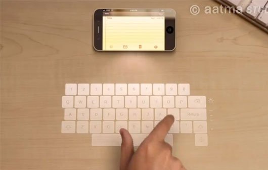Apple Patente: iMac mit Laser-Keyboard und iOS-Nutzer als Bankomaten