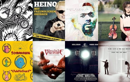 Musik-Vorschau: Die 10 wichtigsten Alben im Februar 2013 - von Kollegah über Tomahawk bis Heino (hä?)