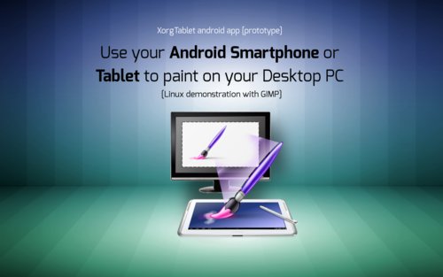 Android: Tablet als Grafiktablet nutzen (Linux)
