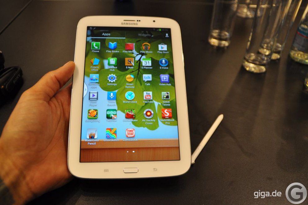 MWC 2013: Samsung Galaxy Note 8 im Hands On