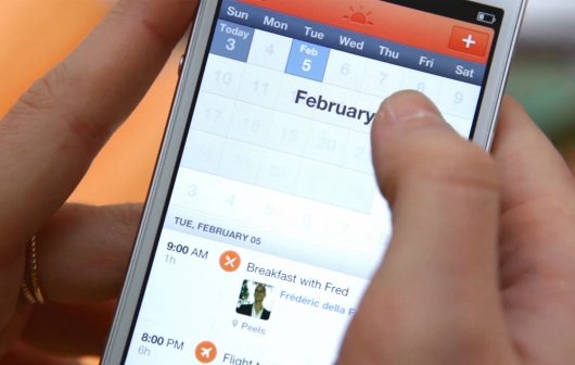 iPhone-Kalender Sunrise: Neues Konzept, inklusive Facebook-Veranstaltungen