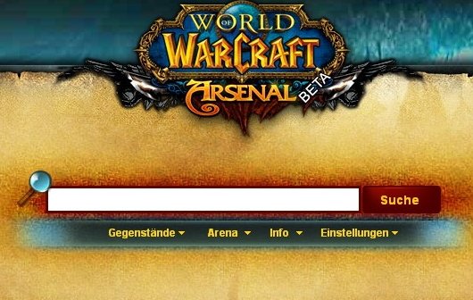 Einen Spieler in WoW über Arsenal suchen - und finden