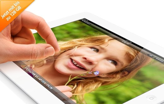 iPad 4 mit 128 GB: Ab heute im Apple Store bestellbar