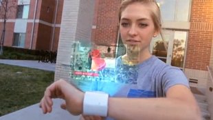 iWatch-Konzept: Armbanduhr mit Hologramm-Display (Video)