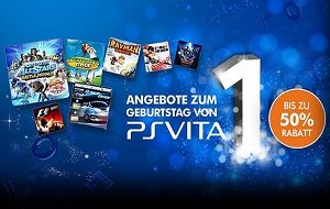 PSN: Sonderangebote zum PS Vita Geburtstag