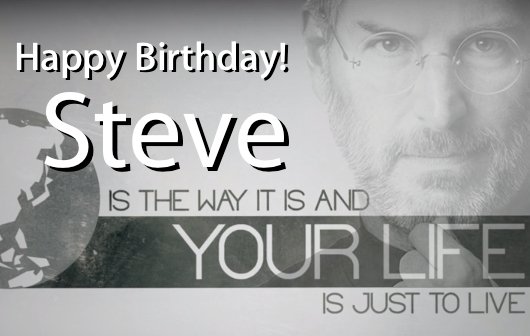 Happy Birthday Steve!