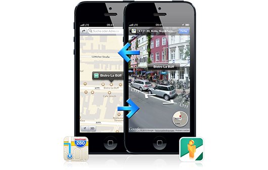 Street View: App bringt Straßenansicht in Apple Maps