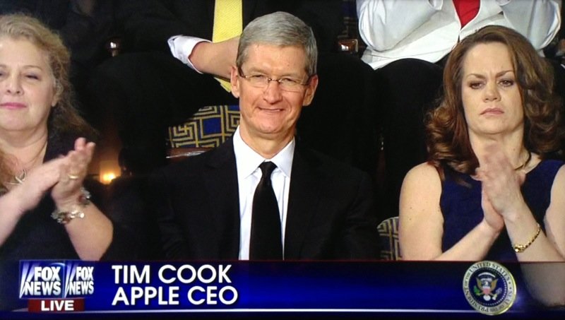 Tim Cook bei Präsidenten-Rede: Obama lobt Apple für Mac-Produktion in den USA