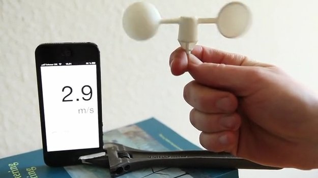 Kickstarter: stromloser Windmesser für das Smartphone