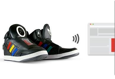 Googles sprechender Schuh: Die Kleidung der Zukunft?
