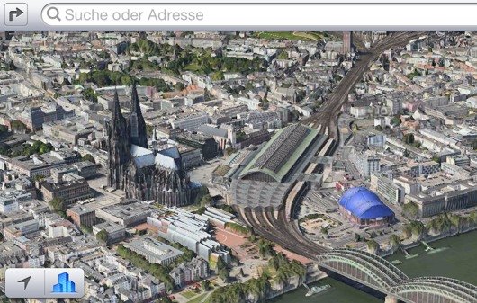 Karten-App von Apple: Verbesserte 3D-Ansichten