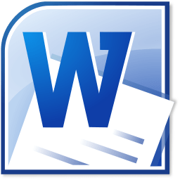 Microsoft Word 2010 Logo groß
