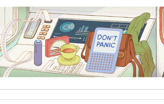 Google ehrt Douglas Adams: So funktioniert das Galaxis-Doodle