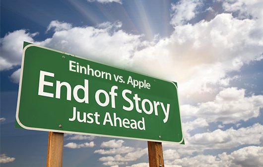 Einhorn zieht Klage gegen Apple zurück