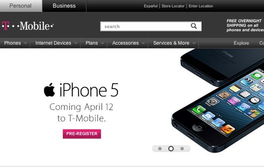 T-Mobile USA: iPhone-Verkauf startet am 12.04. mit modifiziertem Modell