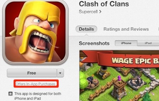 App Store: Apple zeigt Hinweis für In-App-Einkäufe in Apps