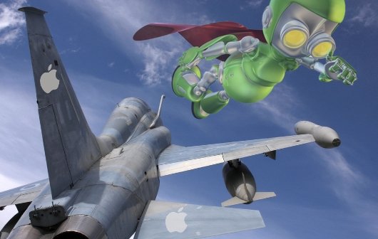 Apples iOS gewinnt im „Luftkampf“ gegen Android (Infografik)
