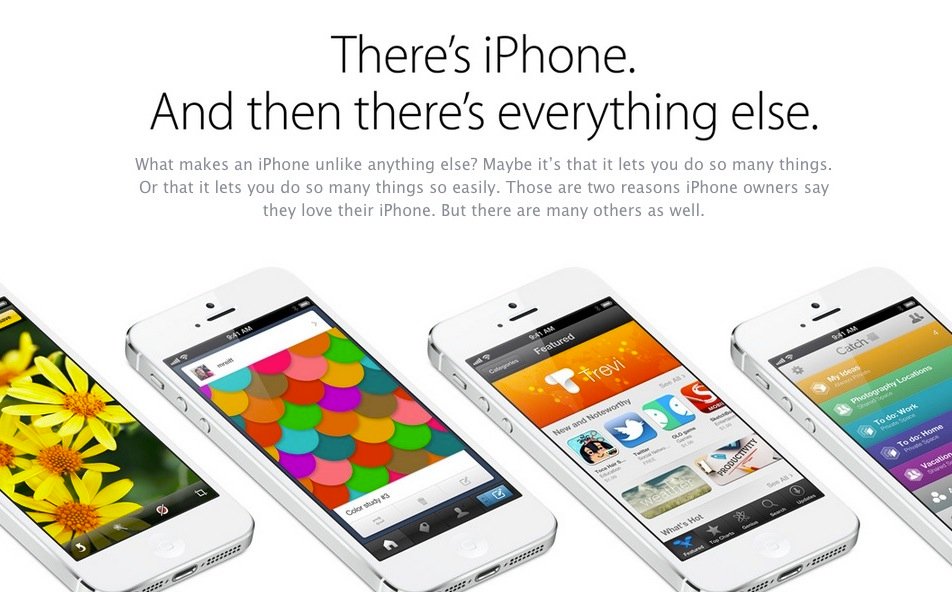 Apple: Neue iPhone-Website mit viel Eigenlob