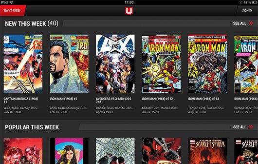 Marvel Unlimited: Neue App für Comic-Fans