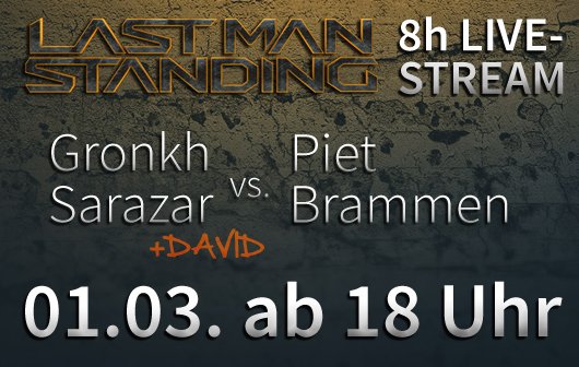 Last Man Standing Stream: David zu Gast im 8 Stunden Live-Stream-Event