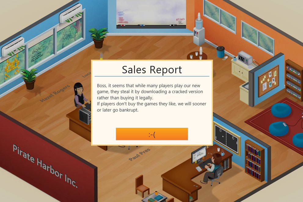 "Why are there so many people that pirate?": Game Dev Tycoon zeigt die Folgen von Piraterie