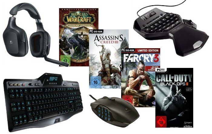 20 % Rabatt auf ausgewähltes Gaming-Zubehör von Logitech
