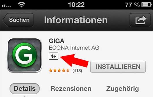 Apple hebt Altersfreigabe im App Store hervor
