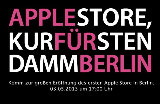Apple Store, Kurfürstendamm Berlin: Eröffnungstermin bekannt