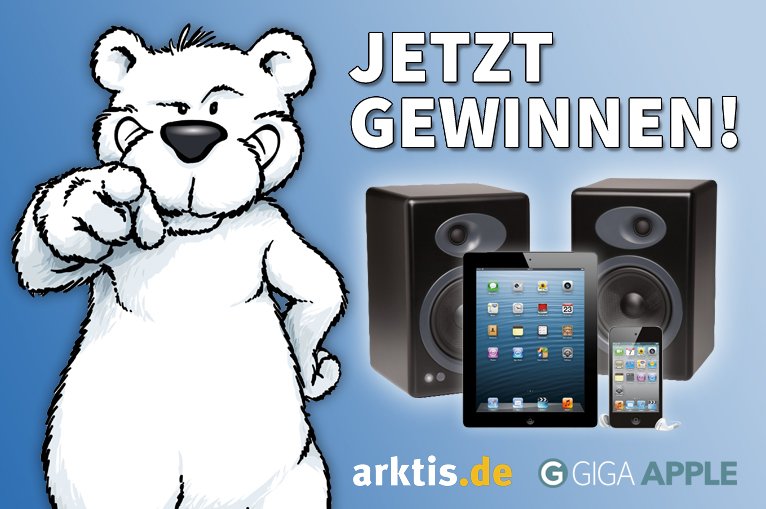 Das große Arktis-GIGA-Gewinnspiel: iPads und Zubehör abstauben (Update: Gewinner)