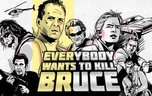 Alle jagen Bruce Willis: Halsbrecherischer Supercut mit Szenen aus Dark Knight, Terminator 2, Heat...