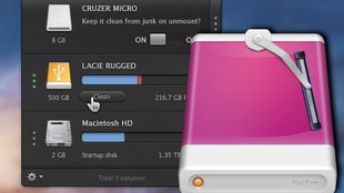 CleanMyDrive: Externe Festplatten am Mac aufräumen und von Müll befreien