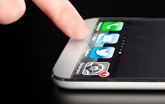 Fingerabdruck-Sensor als ein Mittel für elegante Multi-Benutzer-Unterstützung