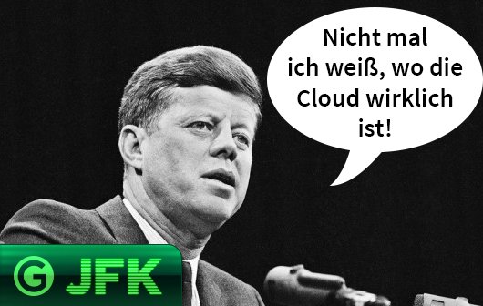 JFK: Cloud vs. Festplatte, Speicherwahn und falsche Versprechungen