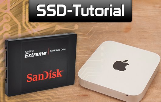 Mac mini 2012: Videoanleitung zum SSD-Einbau