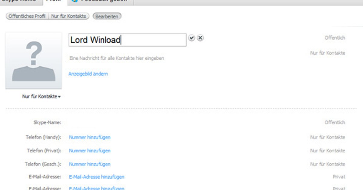 Skype Name Erstellen Skype Name Erstellen