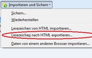 Firefox Favoriten Exportieren: Die Lesezeichensammlung Abspeichern