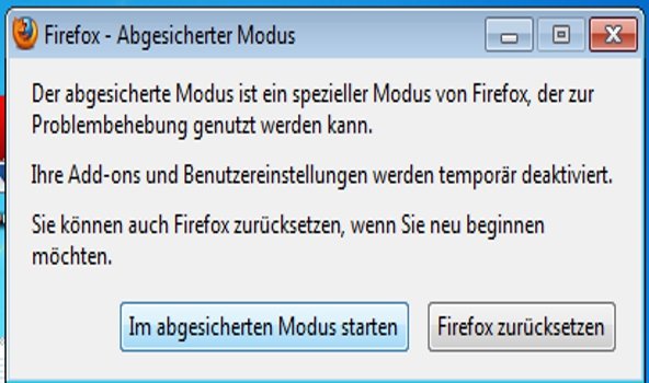 Den Firefox Im Abgesicherten Modus Benutzen