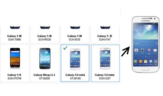 Galaxy S4 mini taucht auf offizieller Samsung-Webseite auf